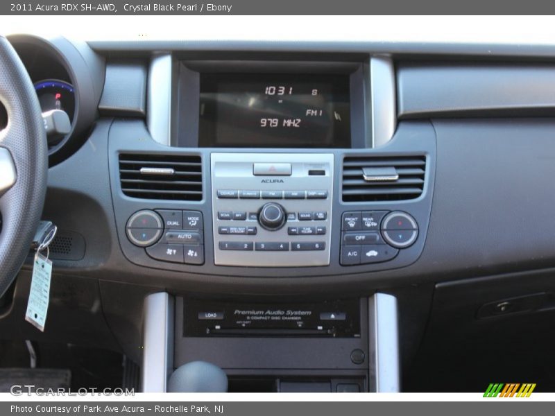 Crystal Black Pearl / Ebony 2011 Acura RDX SH-AWD