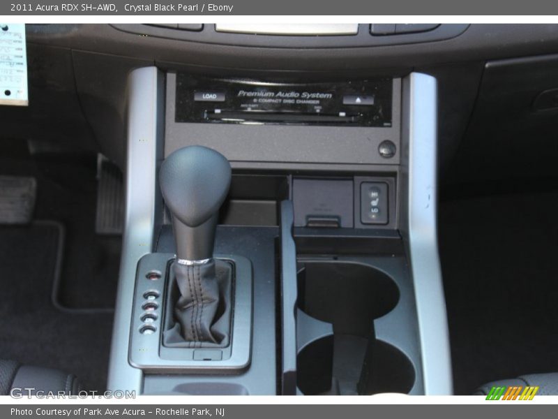 Crystal Black Pearl / Ebony 2011 Acura RDX SH-AWD