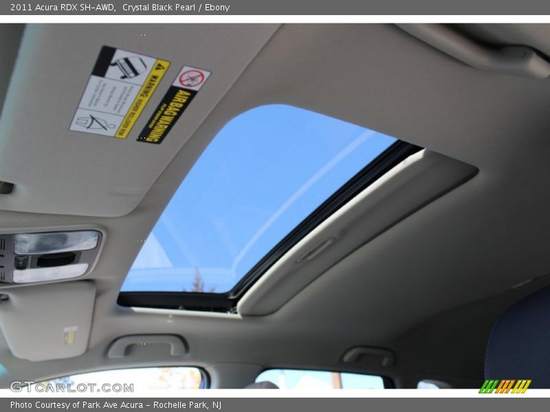 Crystal Black Pearl / Ebony 2011 Acura RDX SH-AWD