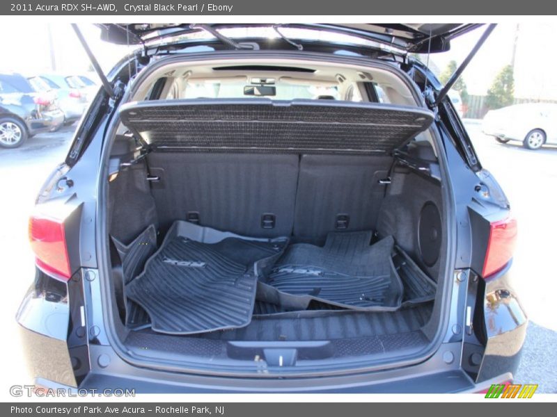 Crystal Black Pearl / Ebony 2011 Acura RDX SH-AWD
