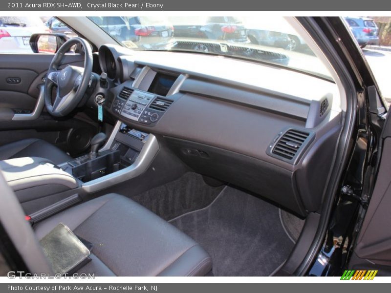 Crystal Black Pearl / Ebony 2011 Acura RDX SH-AWD