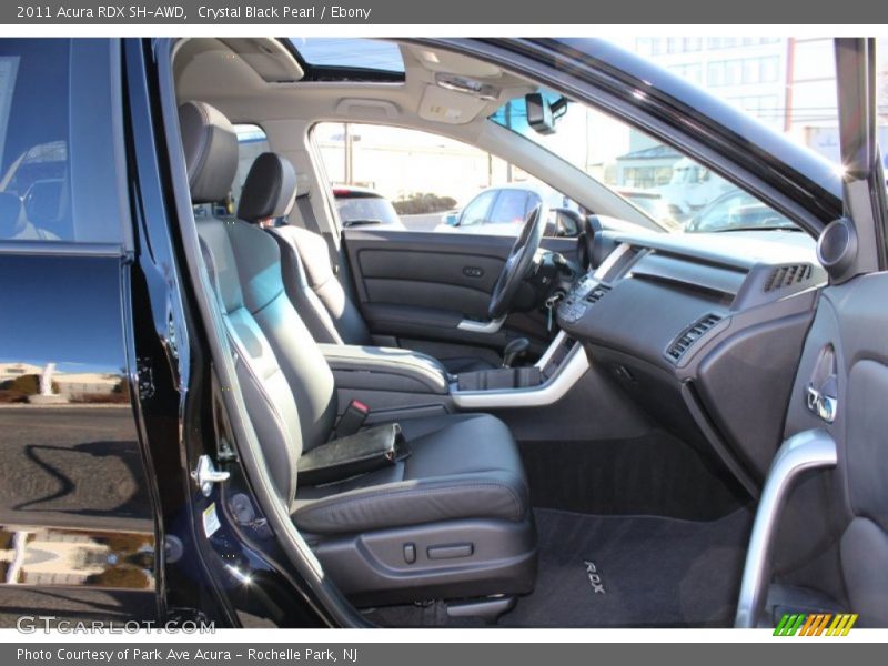 Crystal Black Pearl / Ebony 2011 Acura RDX SH-AWD