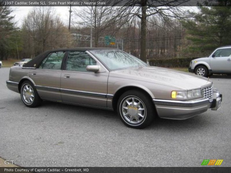 Slate Pearl Metallic / Neutral Shale 1997 Cadillac Seville SLS
