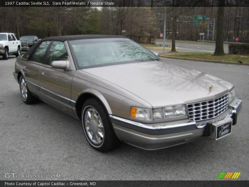 Slate Pearl Metallic / Neutral Shale 1997 Cadillac Seville SLS