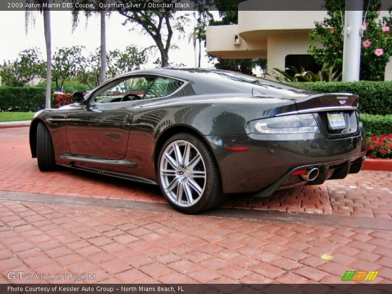 Quantum Silver / Obsidian Black 2009 Aston Martin DBS Coupe