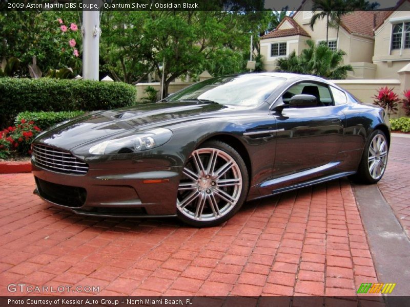 Quantum Silver / Obsidian Black 2009 Aston Martin DBS Coupe