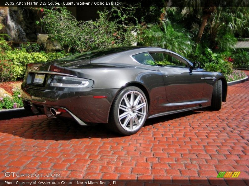 Quantum Silver / Obsidian Black 2009 Aston Martin DBS Coupe