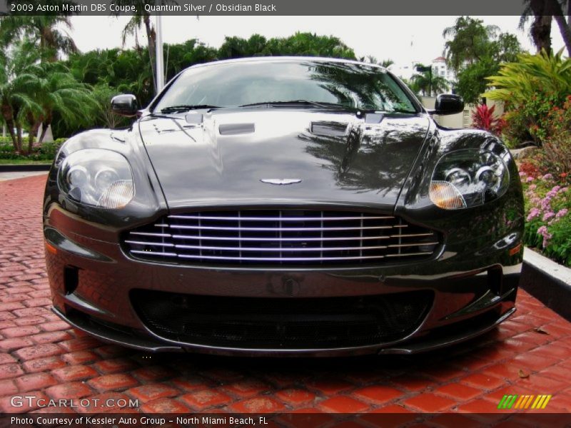 Quantum Silver / Obsidian Black 2009 Aston Martin DBS Coupe