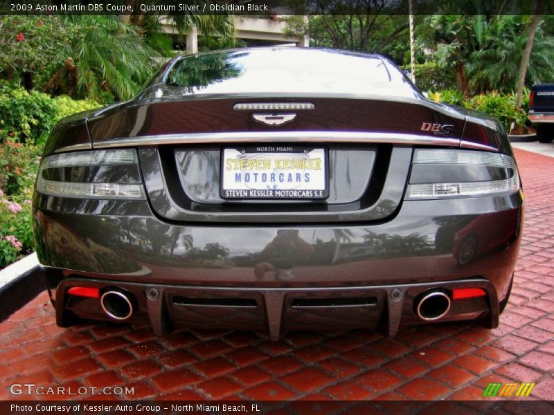 Quantum Silver / Obsidian Black 2009 Aston Martin DBS Coupe