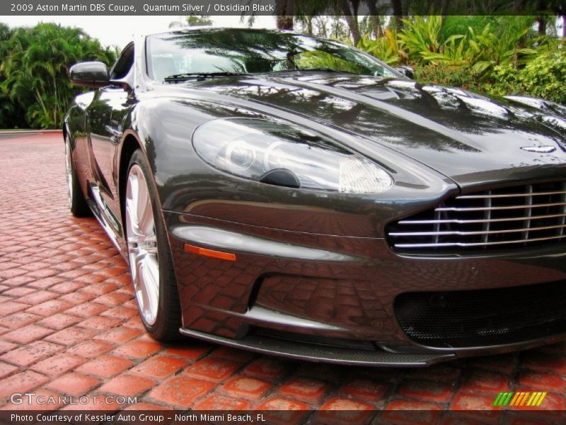 Quantum Silver / Obsidian Black 2009 Aston Martin DBS Coupe