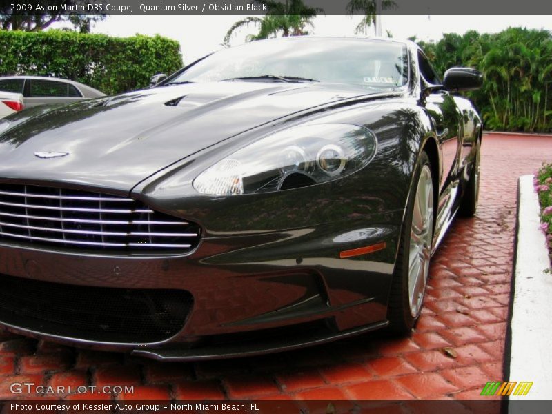 Quantum Silver / Obsidian Black 2009 Aston Martin DBS Coupe