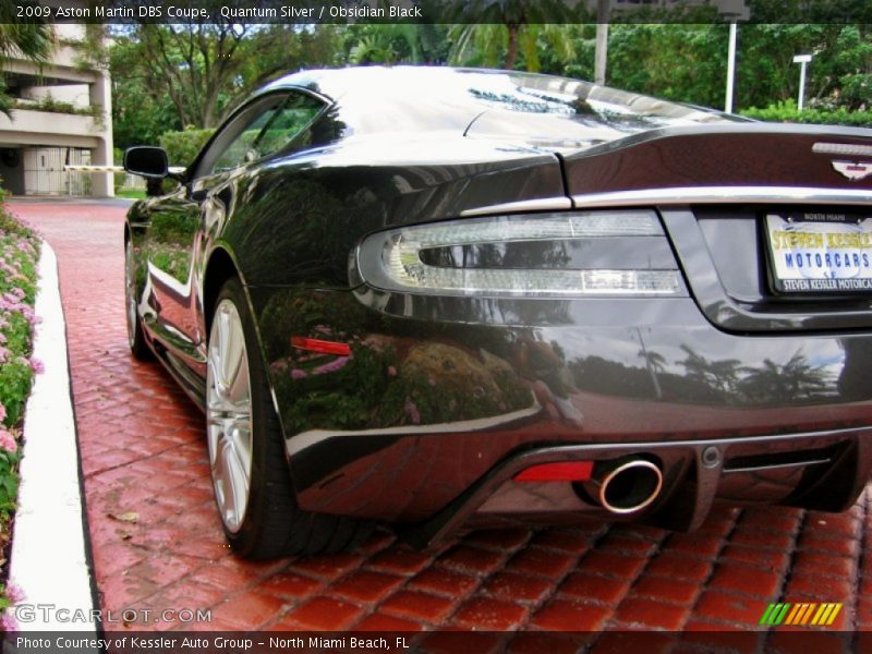 Quantum Silver / Obsidian Black 2009 Aston Martin DBS Coupe