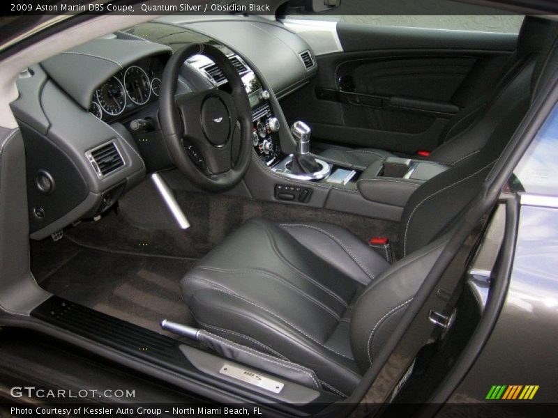  2009 DBS Coupe Obsidian Black Interior