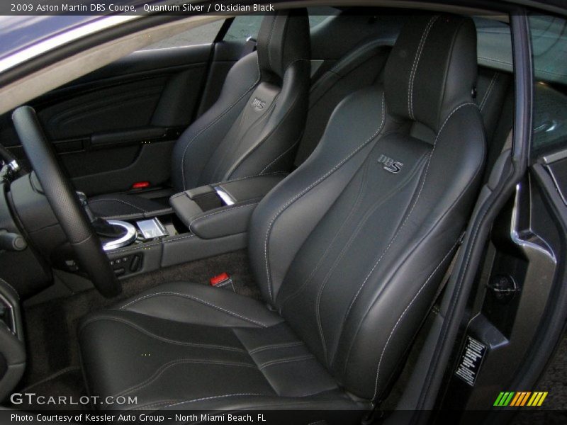  2009 DBS Coupe Obsidian Black Interior