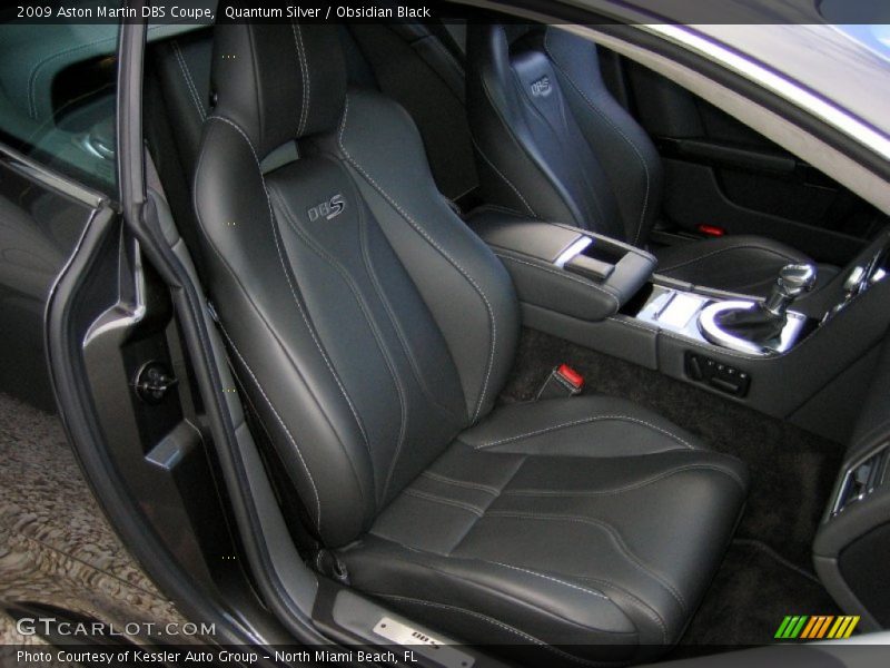 Quantum Silver / Obsidian Black 2009 Aston Martin DBS Coupe