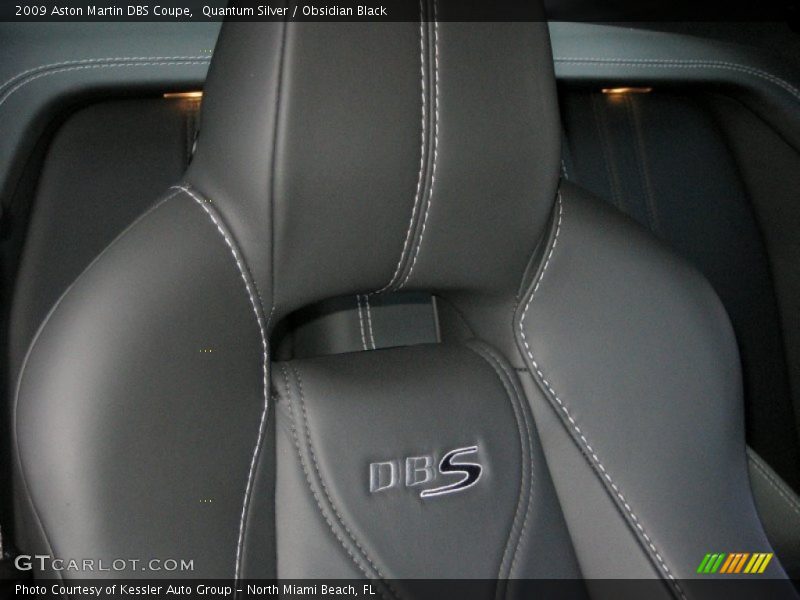 Quantum Silver / Obsidian Black 2009 Aston Martin DBS Coupe