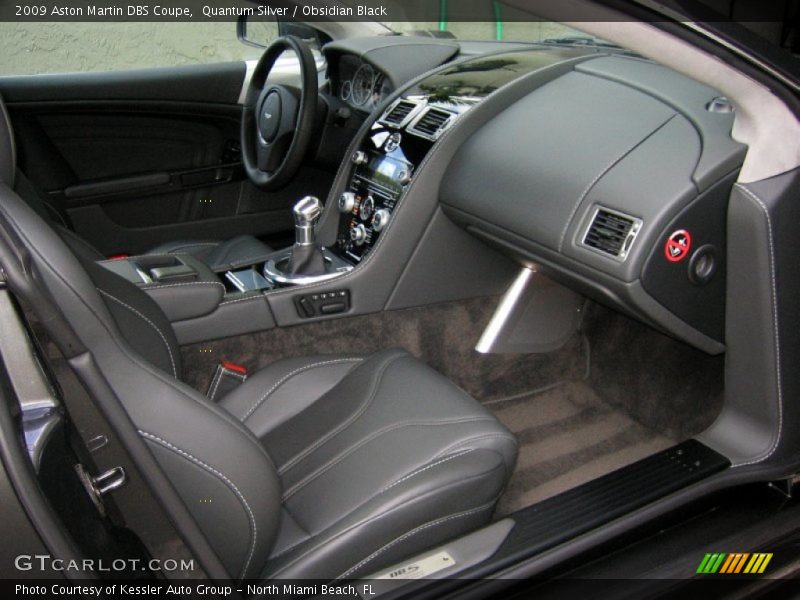  2009 DBS Coupe Obsidian Black Interior