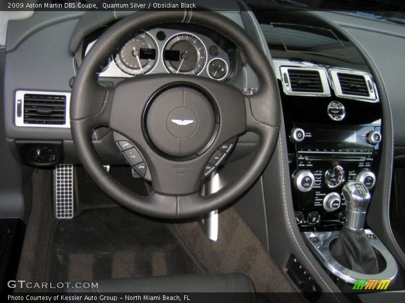 Dashboard of 2009 DBS Coupe