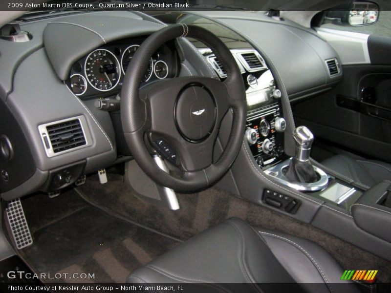 Dashboard of 2009 DBS Coupe
