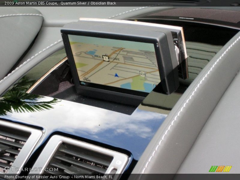 Navigation of 2009 DBS Coupe