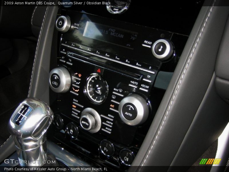 Controls of 2009 DBS Coupe