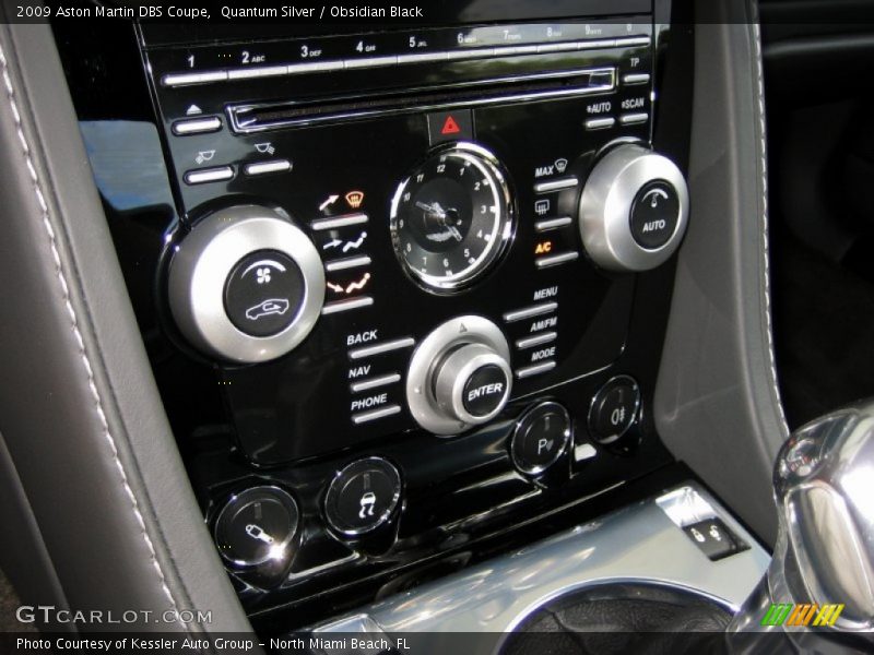 Controls of 2009 DBS Coupe