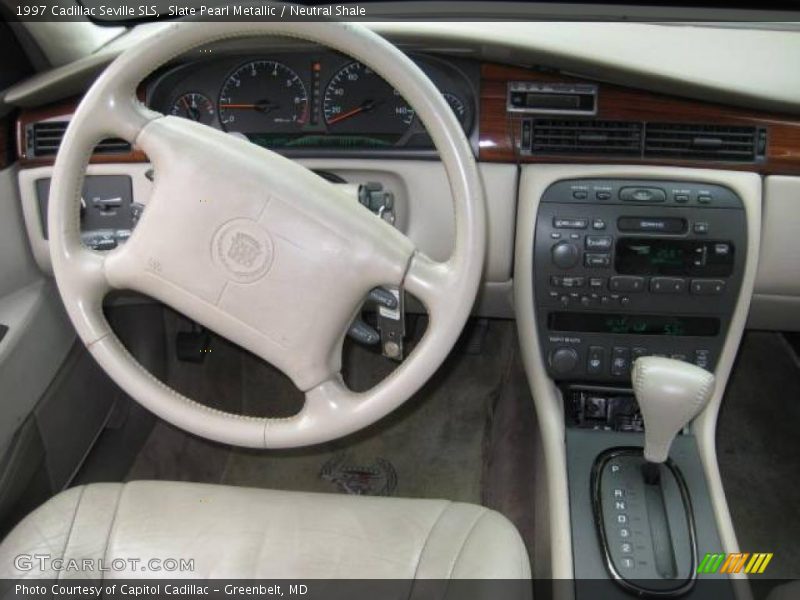 Slate Pearl Metallic / Neutral Shale 1997 Cadillac Seville SLS