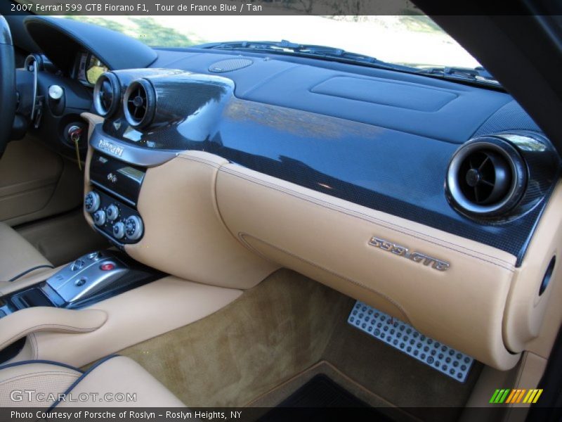 Tour de France Blue / Tan 2007 Ferrari 599 GTB Fiorano F1