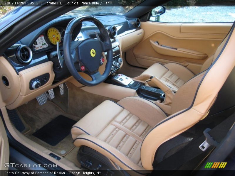  2007 599 GTB Fiorano F1 Tan Interior