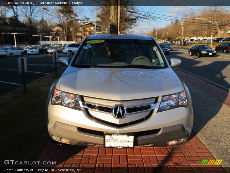 Billet Silver Metallic / Taupe 2009 Acura MDX