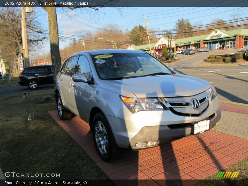 Billet Silver Metallic / Taupe 2009 Acura MDX