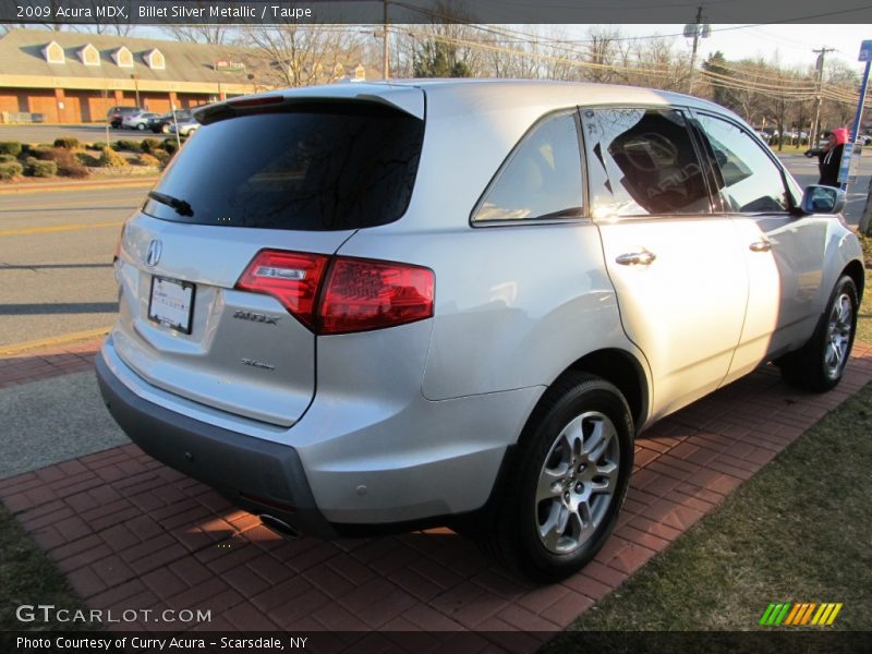 Billet Silver Metallic / Taupe 2009 Acura MDX