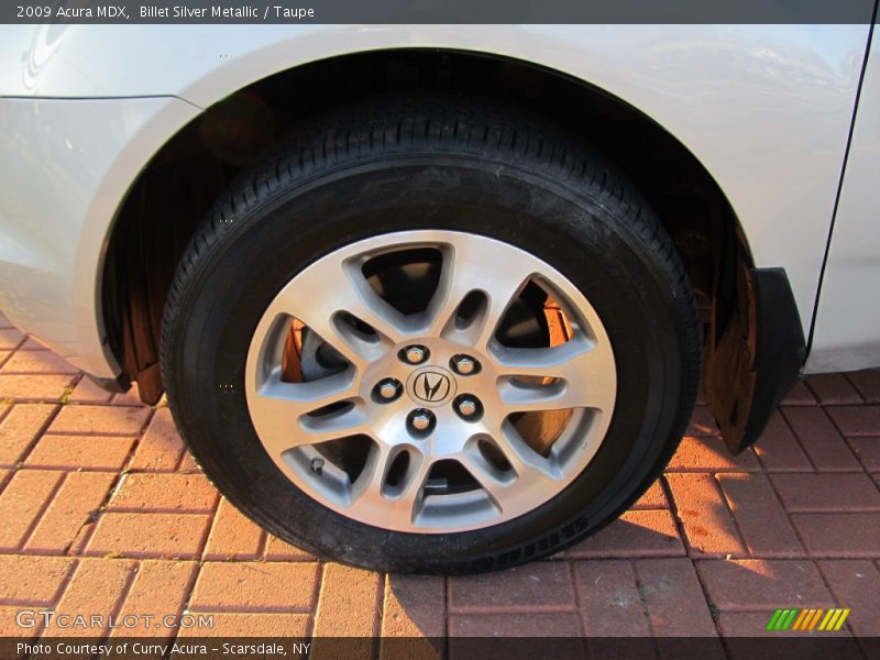Billet Silver Metallic / Taupe 2009 Acura MDX