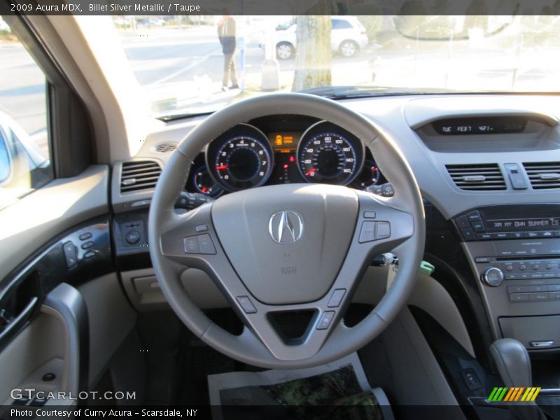 Billet Silver Metallic / Taupe 2009 Acura MDX