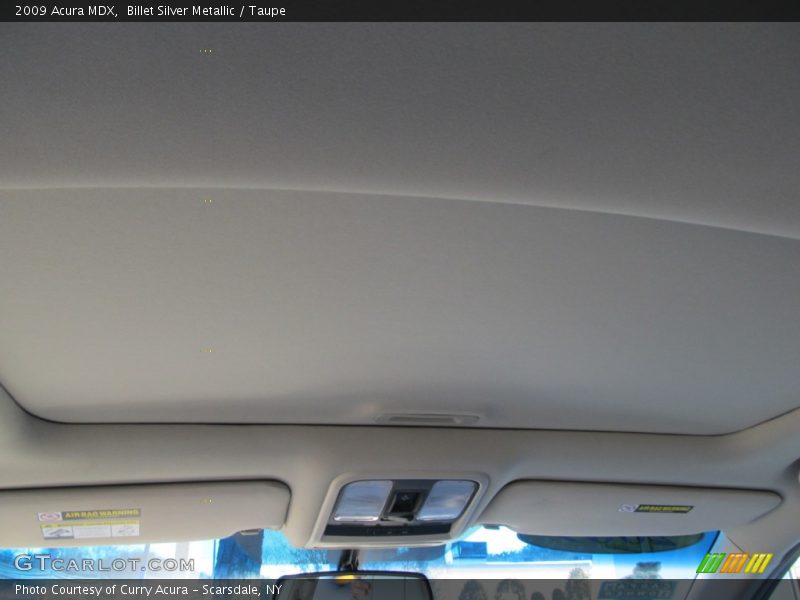 Billet Silver Metallic / Taupe 2009 Acura MDX