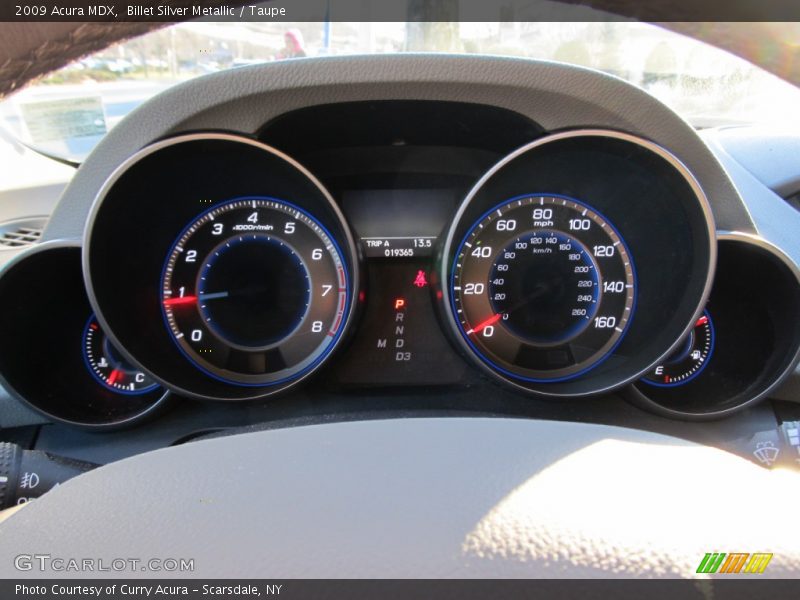 Billet Silver Metallic / Taupe 2009 Acura MDX