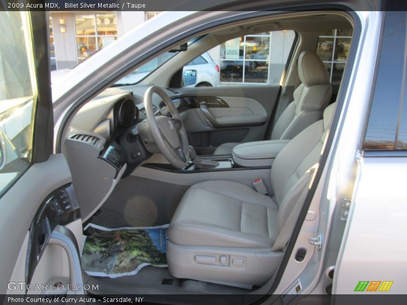 Billet Silver Metallic / Taupe 2009 Acura MDX