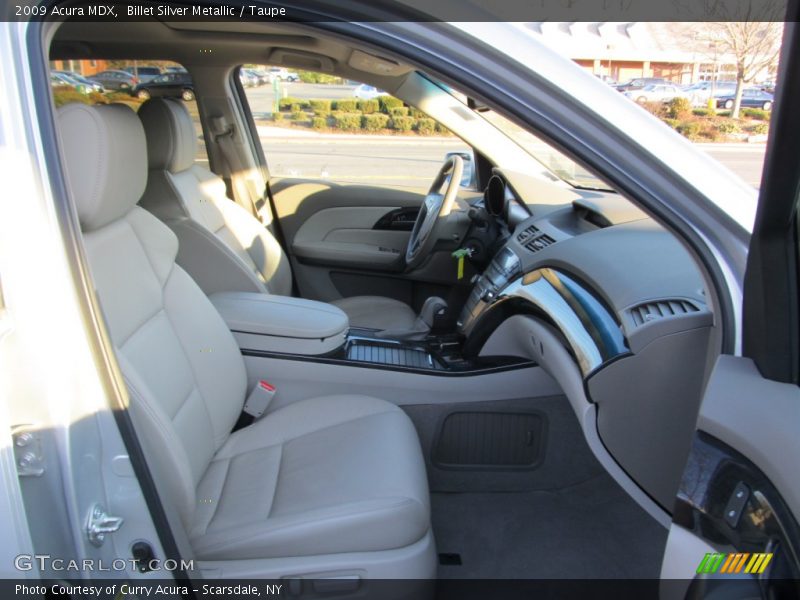 Billet Silver Metallic / Taupe 2009 Acura MDX