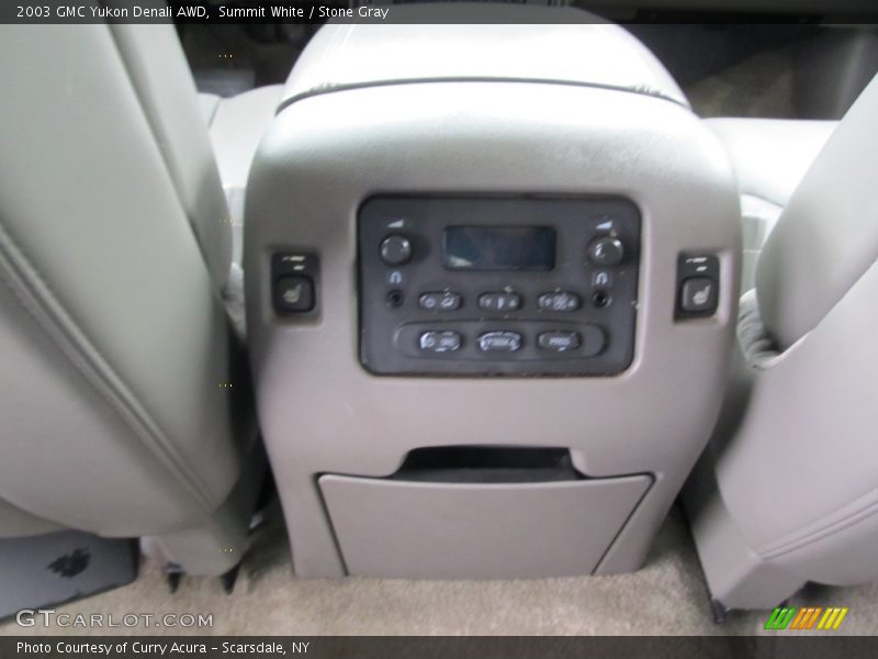 Summit White / Stone Gray 2003 GMC Yukon Denali AWD
