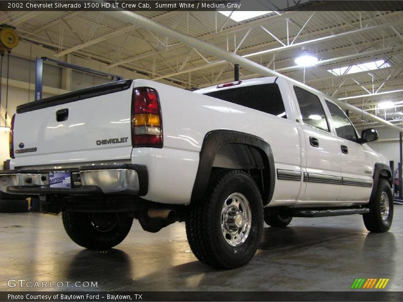 Summit White / Medium Gray 2002 Chevrolet Silverado 1500 HD LT Crew Cab