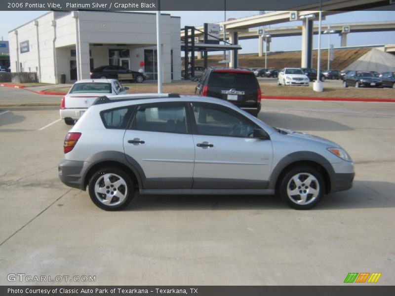 Platinum Silver / Graphite Black 2006 Pontiac Vibe