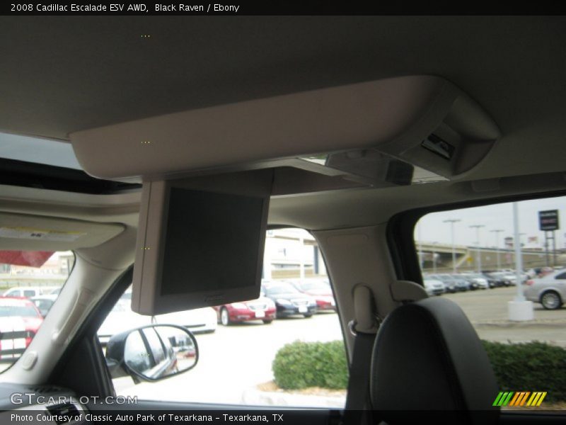 Black Raven / Ebony 2008 Cadillac Escalade ESV AWD