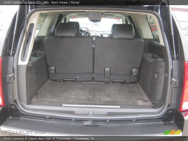 Black Raven / Ebony 2008 Cadillac Escalade ESV AWD
