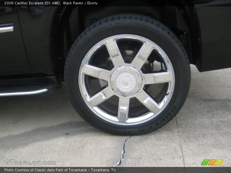 Black Raven / Ebony 2008 Cadillac Escalade ESV AWD