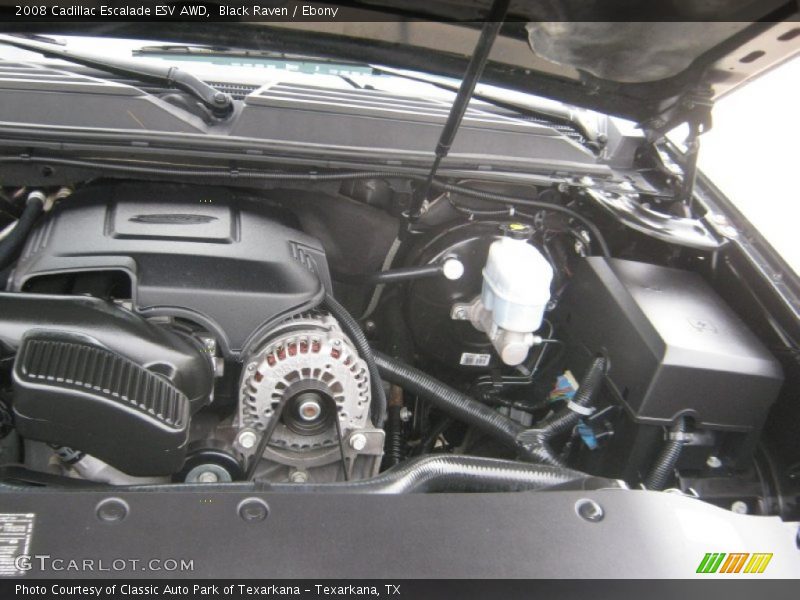 Black Raven / Ebony 2008 Cadillac Escalade ESV AWD