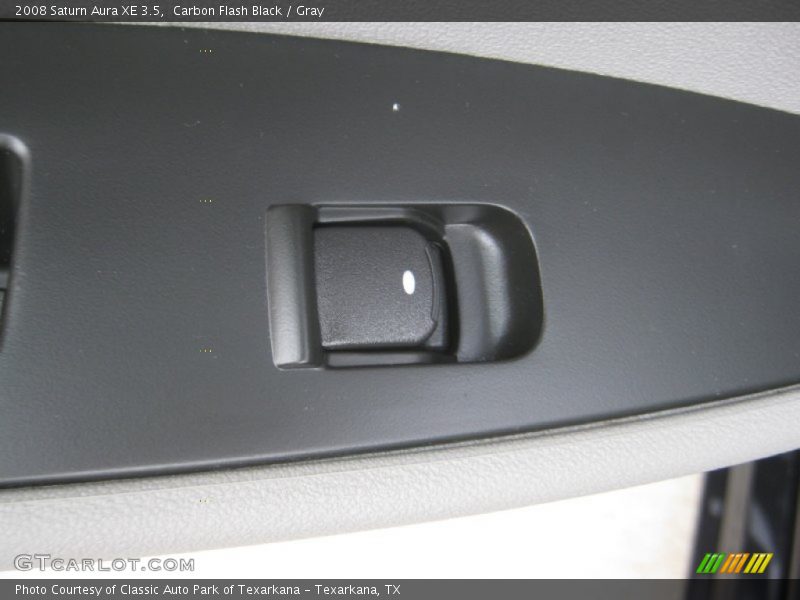 Carbon Flash Black / Gray 2008 Saturn Aura XE 3.5