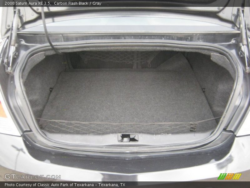 Carbon Flash Black / Gray 2008 Saturn Aura XE 3.5