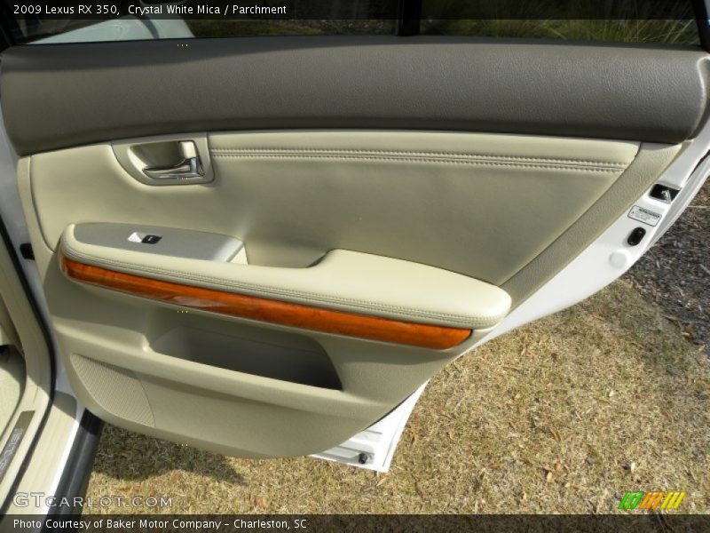 Crystal White Mica / Parchment 2009 Lexus RX 350