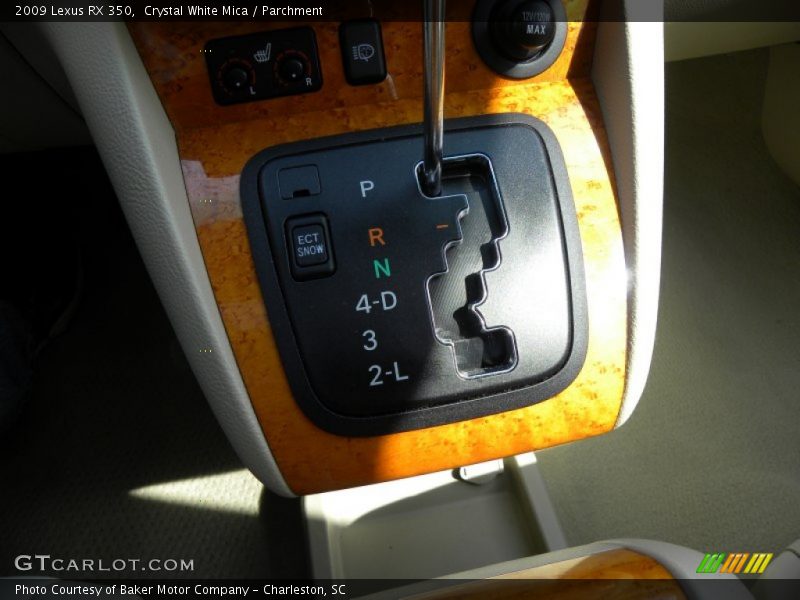 Crystal White Mica / Parchment 2009 Lexus RX 350