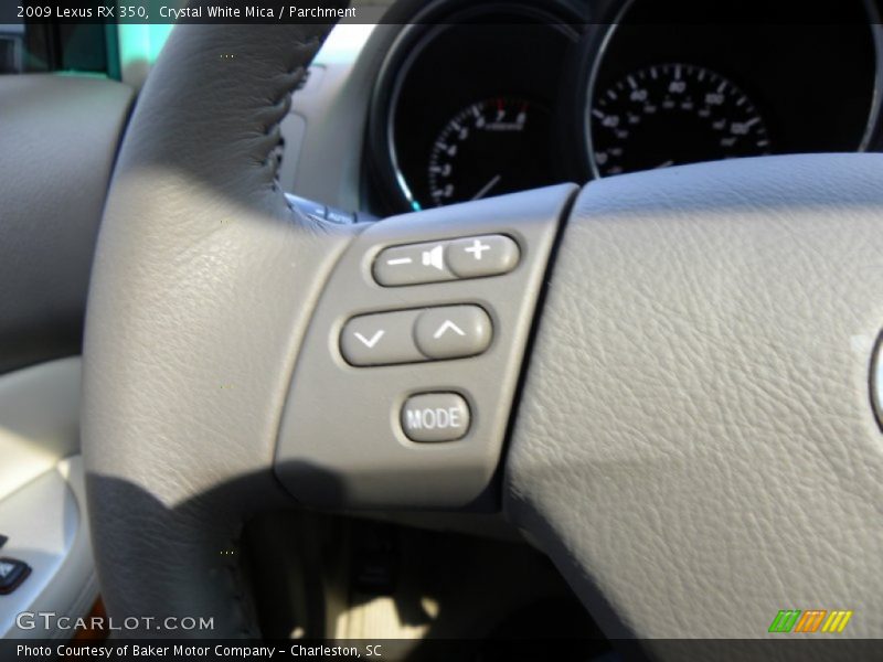 Crystal White Mica / Parchment 2009 Lexus RX 350